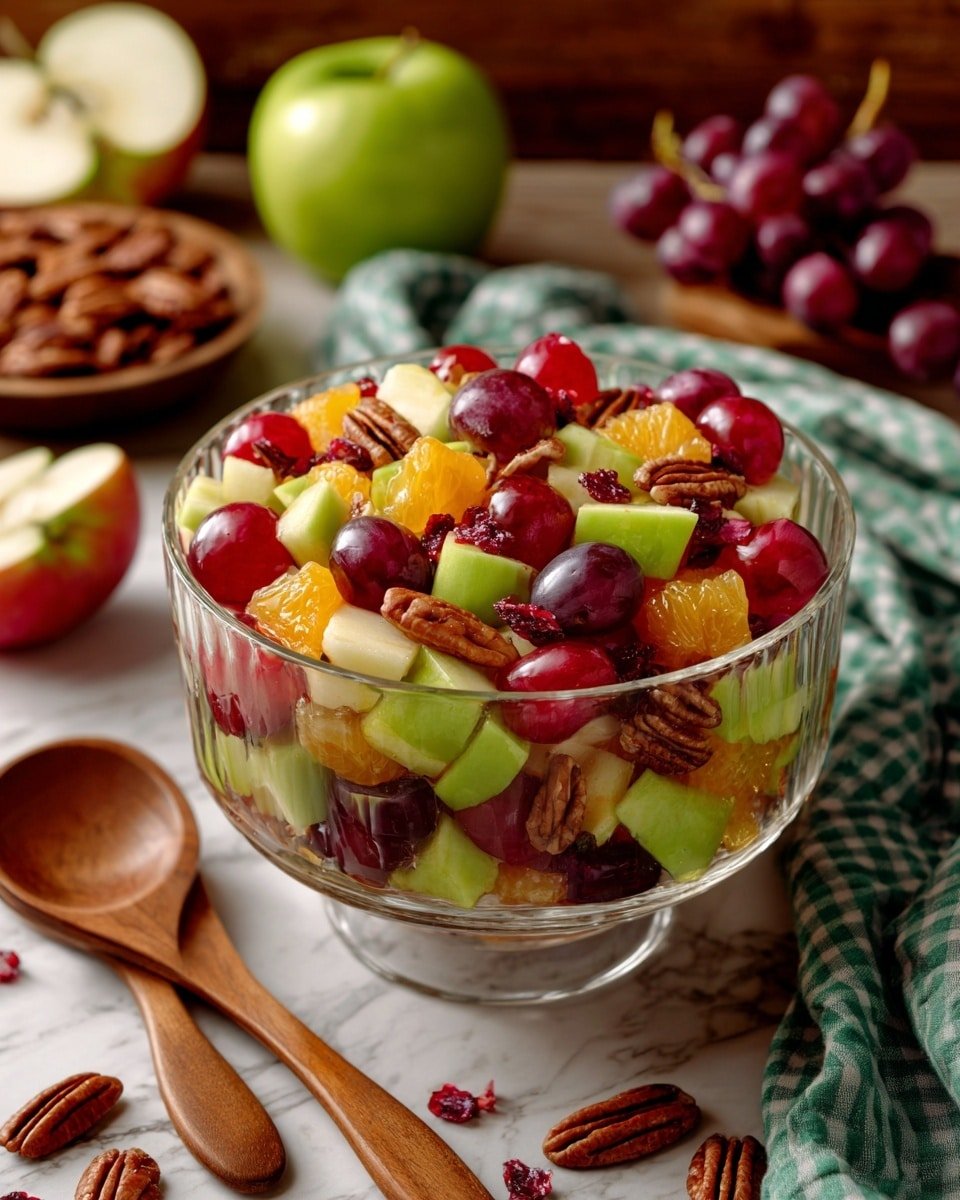 Thanksgiving Fruit Salad Recipe - Recipe Image — Thanksgiving Fruit Salad, Fall Fruit Salad, Holiday Fruit Salad, Autumn Fruit Salad, Easy Thanksgiving Salad