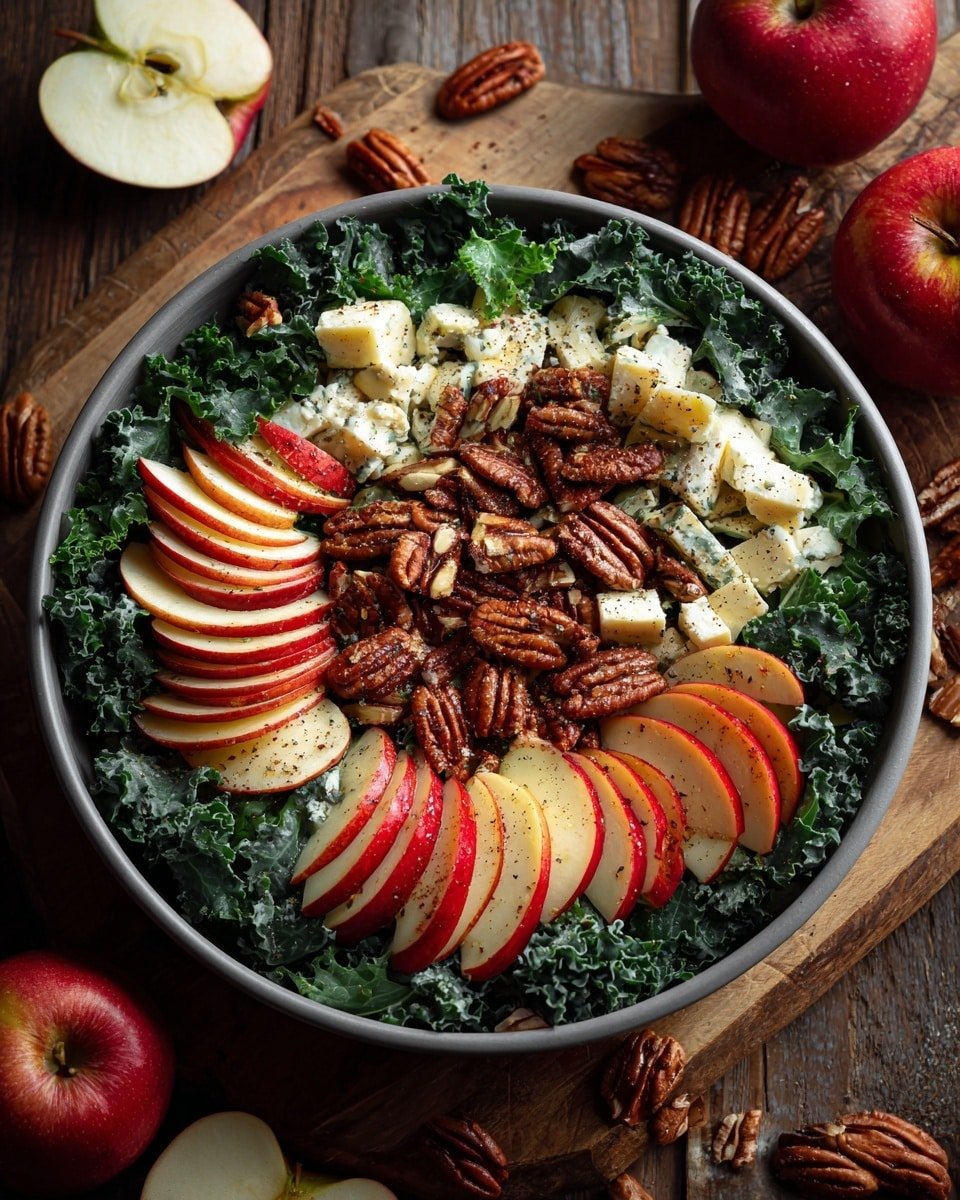 Irresistible Autumn Harvest Honeycrisp Apple and Feta Salad Recipe - Recipe Image — Autumn Harvest Honeycrisp Apple and Feta Salad, fall apple salad with feta and butternut squash, healthy autumn salad recipe, cozy fall salad ideas, seasonal apple and cheese salad