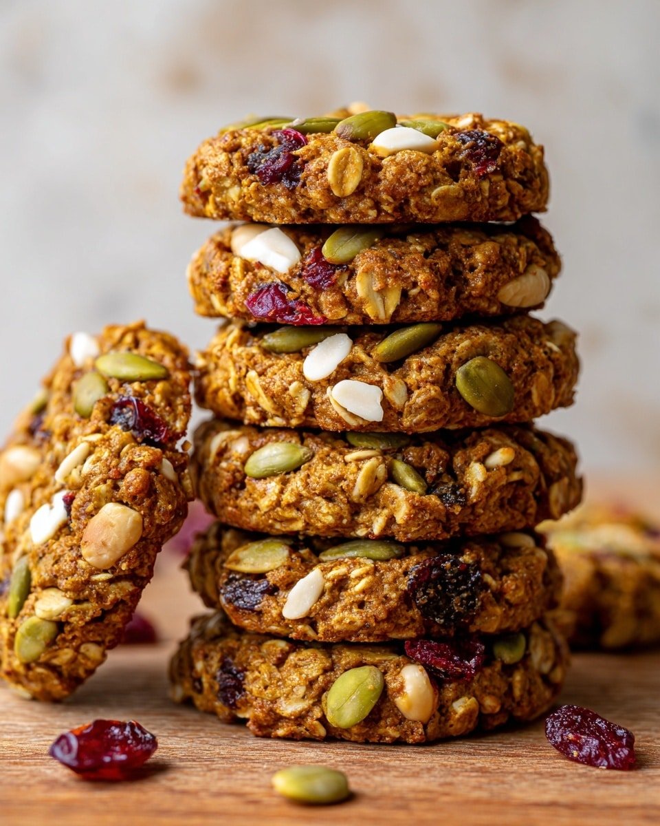 Healthy Nut & Seed Energy Cookies Recipe - Recipe Image — Healthy Nut & Seed Energy Cookies, nutritious energy cookies, wholesome snack recipes, easy healthy cookie recipe, homemade energy bites