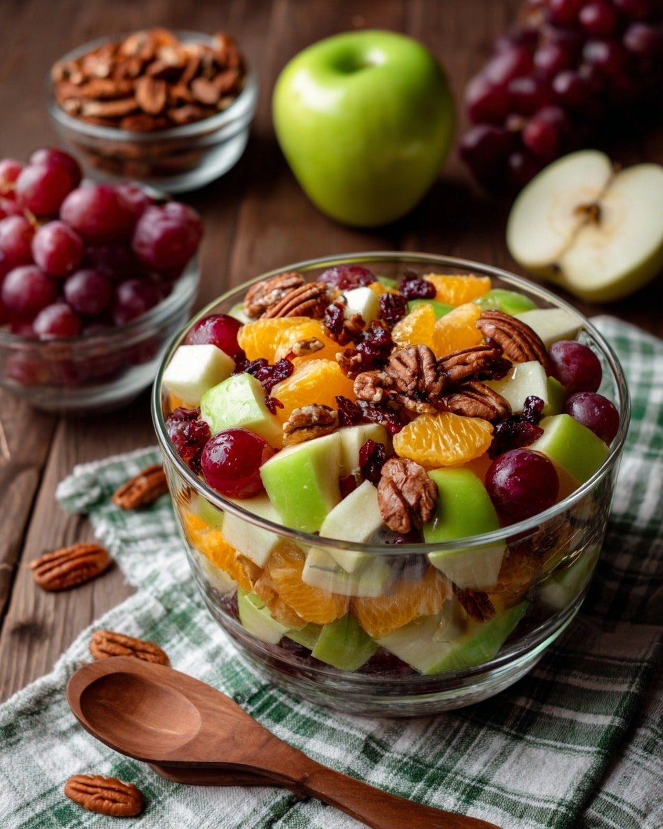 Thanksgiving Fruit Salad Recipe - Recipe Image — Thanksgiving Fruit Salad, Fall Fruit Salad, Holiday Fruit Salad, Autumn Fruit Salad, Easy Thanksgiving Salad