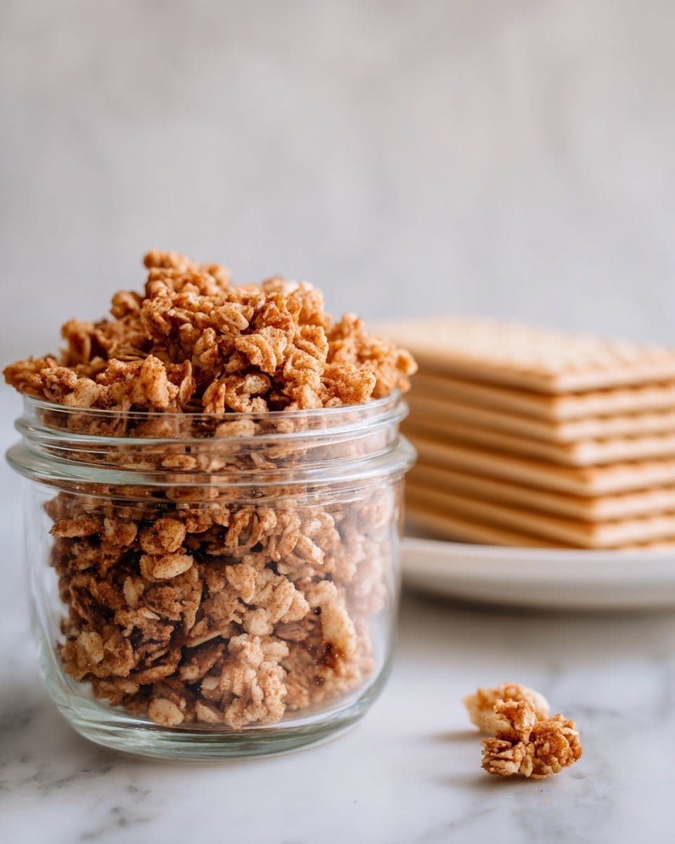Graham Cracker Crumble Recipe - Recipe Image — Graham Cracker Crumble, homemade crumble topping, easy dessert topping, buttery crumb recipe, comforting crumble dessert