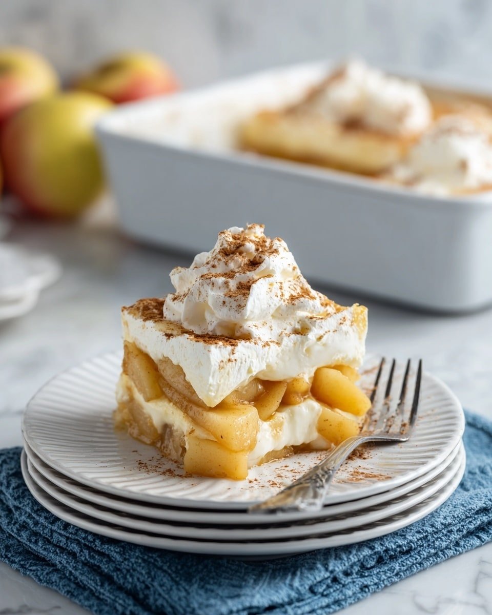 Apple Cinnamon Cottage Cheese Bake Recipe - Recipe Image — Apple Cinnamon Cottage Cheese Bake, apple cinnamon baked oats, healthy breakfast casserole with cottage cheese, cozy apple cinnamon baked dish, easy apple cinnamon brunch idea