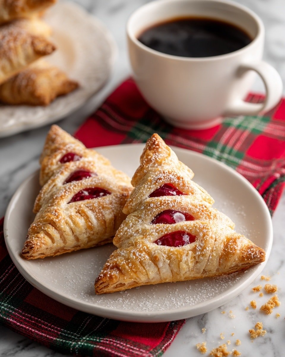 Cherry Hand Pies Recipe - Recipe Image — Cherry Hand Pies, Cherry Hand Pies Recipe, Easy Cherry Pies, Flaky Cherry Pastries, Homemade Cherry Hand Pies
