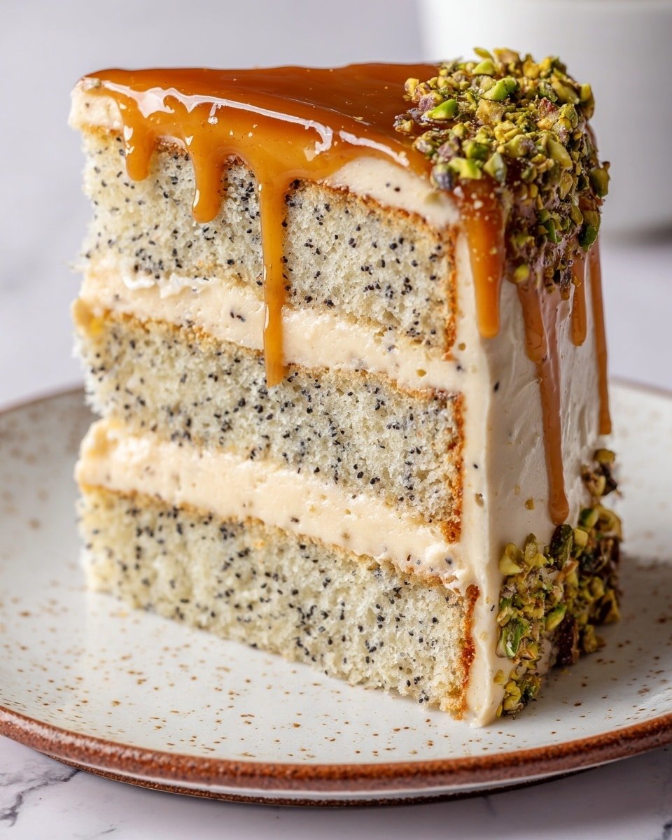 Pistachio Coffee Cake Recipe - Recipe Image — Pistachio Coffee Cake, coffee cake with pistachios, easy pistachio dessert, breakfast coffee cake, homemade pistachio cake