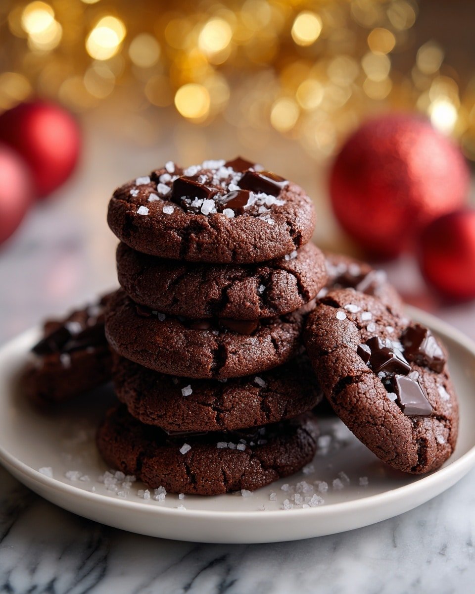 Fudgy Chocolate Brownie Cookies Recipe - Recipe Image — Fudgy Chocolate Brownie Cookies, chocolate brownie cookies, easy fudge brownie cookies, chewy chocolate cookies, rich chocolate cookie recipe