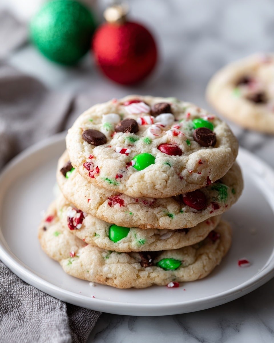 Christmas Kitchen Sink Cookies Recipe - Recipe Image — Christmas Kitchen Sink Cookies, festive cookie recipes, holiday cookie ideas, easy Christmas cookies, colorful holiday treats