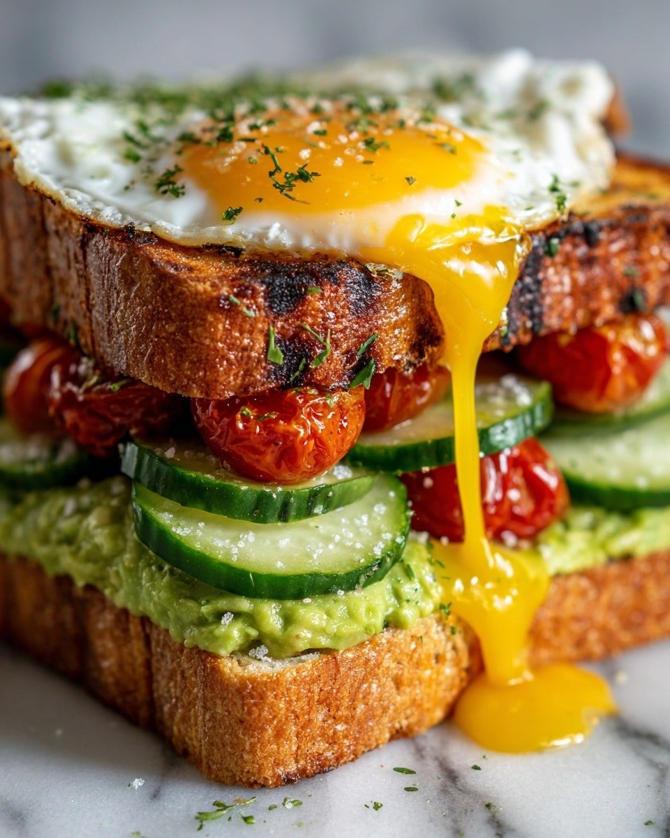 Mediterranean Breakfast Sandwich Recipe - Recipe Image — Mediterranean Breakfast Sandwich, Mediterranean breakfast ideas, healthy breakfast sandwich, brunch recipes, breakfast sandwich with feta and avocado