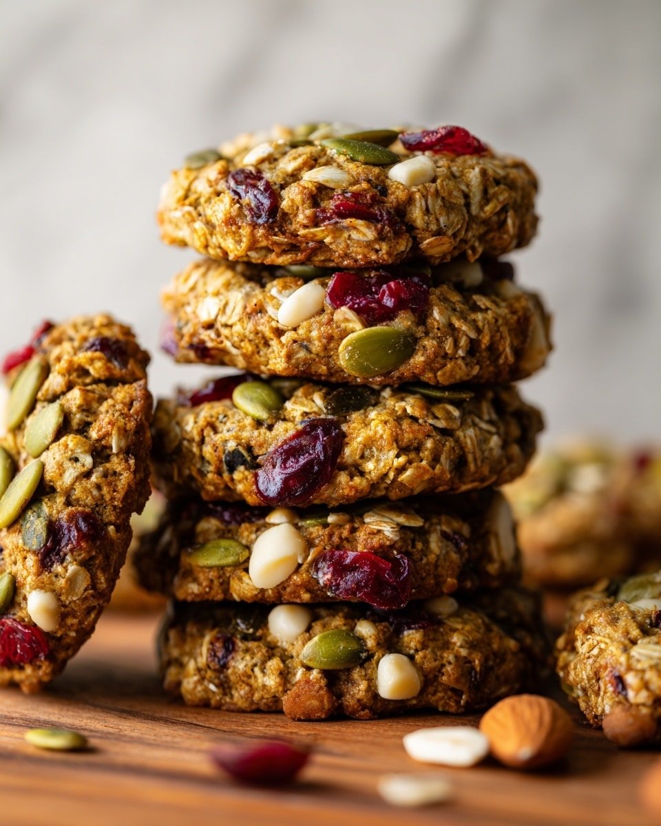 Healthy Nut & Seed Energy Cookies Recipe - Recipe Image — Healthy Nut & Seed Energy Cookies, nutritious energy cookies, wholesome snack recipes, easy healthy cookie recipe, homemade energy bites
