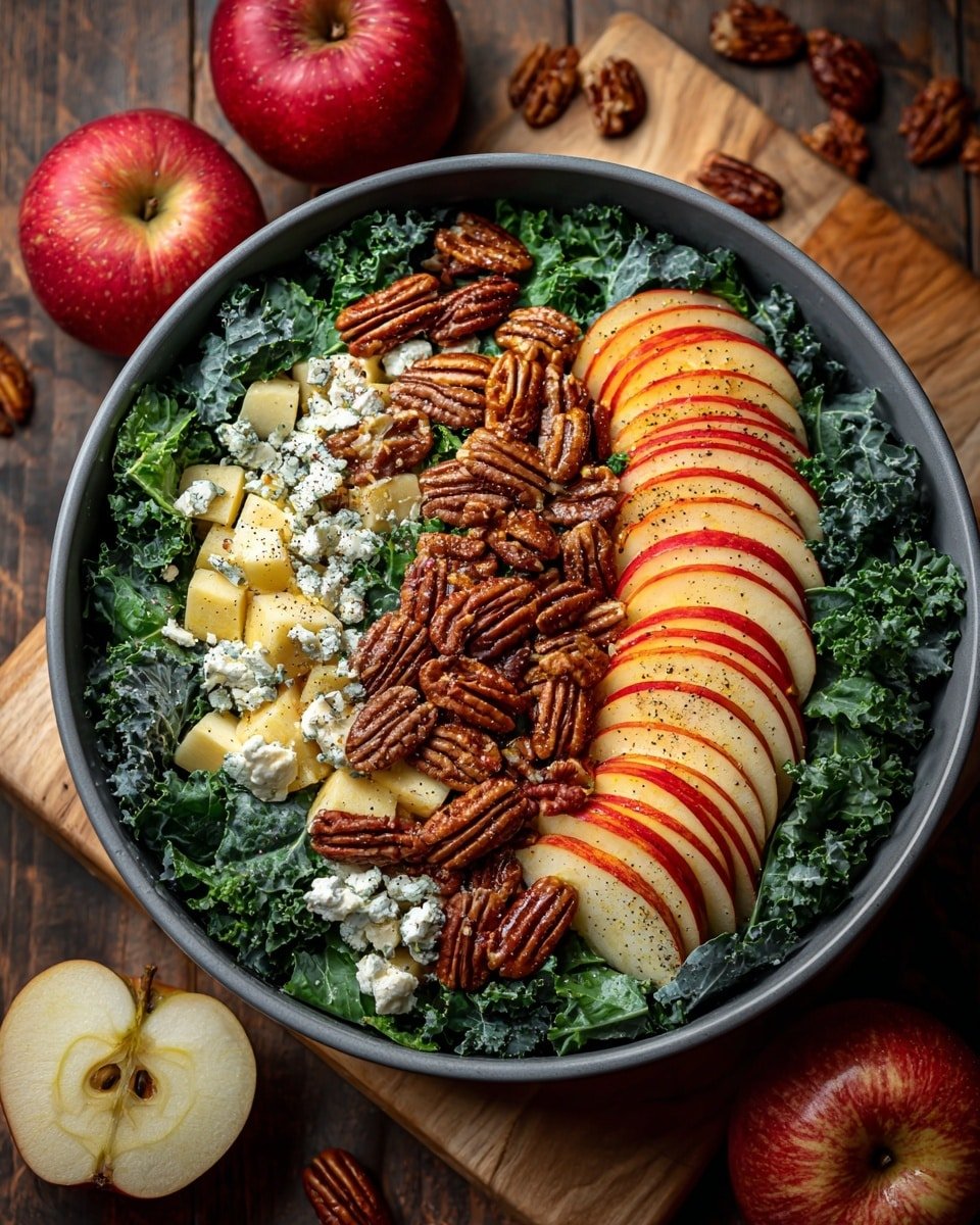 Irresistible Autumn Harvest Honeycrisp Apple and Feta Salad Recipe - Recipe Image — Autumn Harvest Honeycrisp Apple and Feta Salad, fall apple salad with feta and butternut squash, healthy autumn salad recipe, cozy fall salad ideas, seasonal apple and cheese salad
