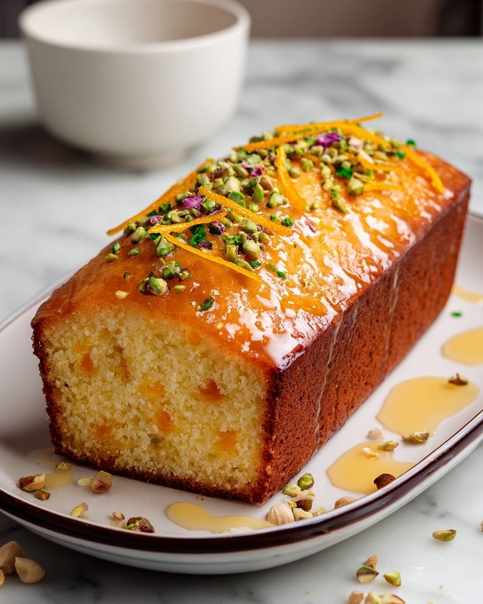 Cardamom Orange Pistachio Tea Cake – A Spiced & Nutty Dessert You’ll Love Recipe - Recipe Image — Cardamom Orange Pistachio Tea Cake, spiced nutty dessert, orange citrus cake, aromatic tea cake recipe, holiday brunch cake