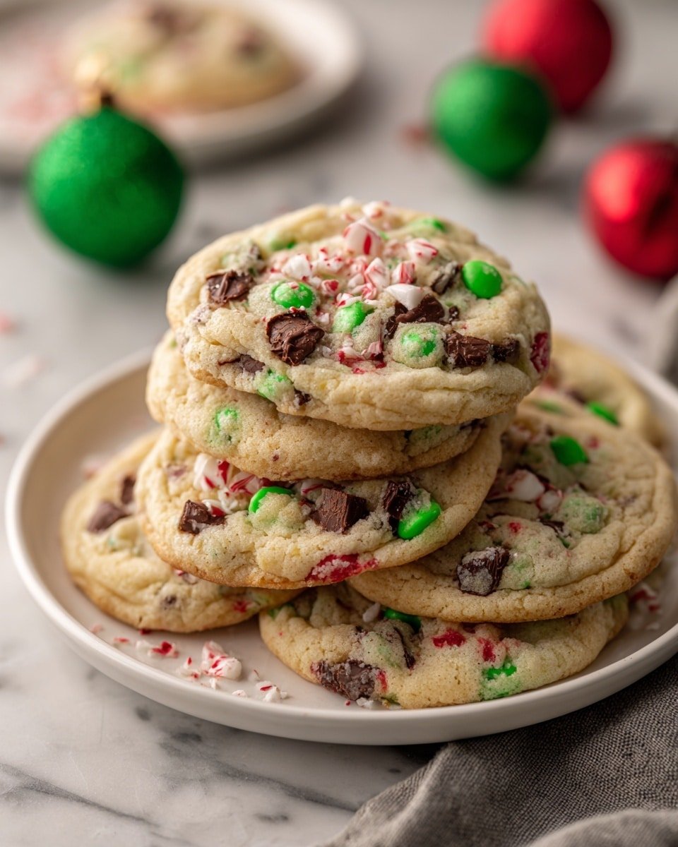 Christmas Kitchen Sink Cookies Recipe - Recipe Image — Christmas Kitchen Sink Cookies, festive cookie recipes, holiday cookie ideas, easy Christmas cookies, colorful holiday treats