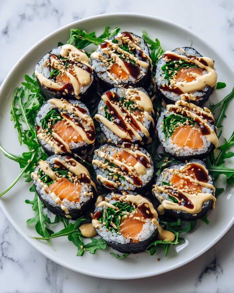 Irresistibly Easy Italian Sushi Rolls: No-Cook Finger Food Delight Recipe - Recipe Image — Irresistibly Easy Italian Sushi Rolls, Italian sushi finger food, no-cook Italian appetizer, easy Italian roll-ups, quick Italian party snacks