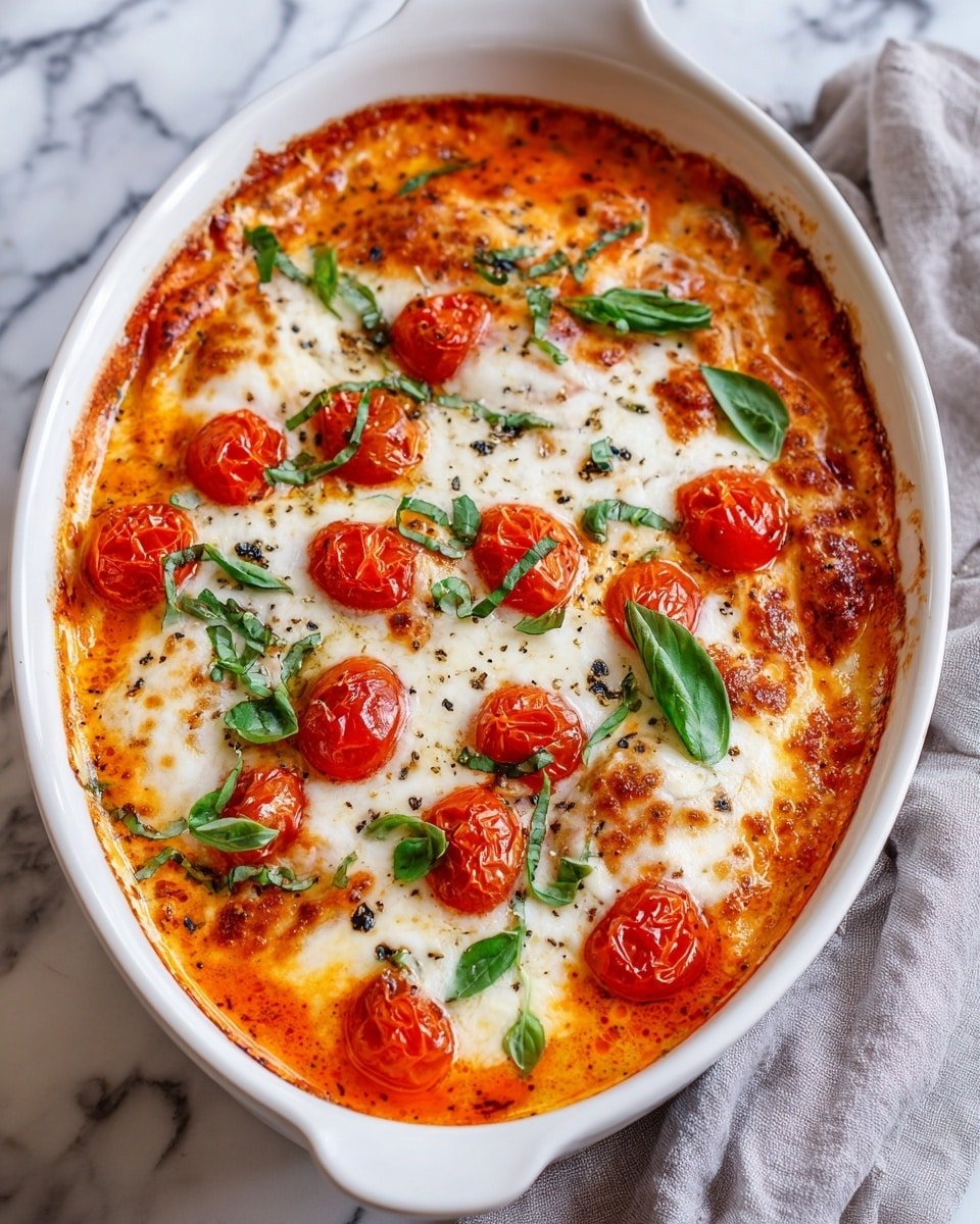 Keto Creamy Tomato and Chicken Casserole Recipe - Recipe Image — Keto Creamy Tomato and Chicken Casserole, low carb chicken casserole, keto chicken dinner, creamy tomato chicken bake, healthy keto casserole