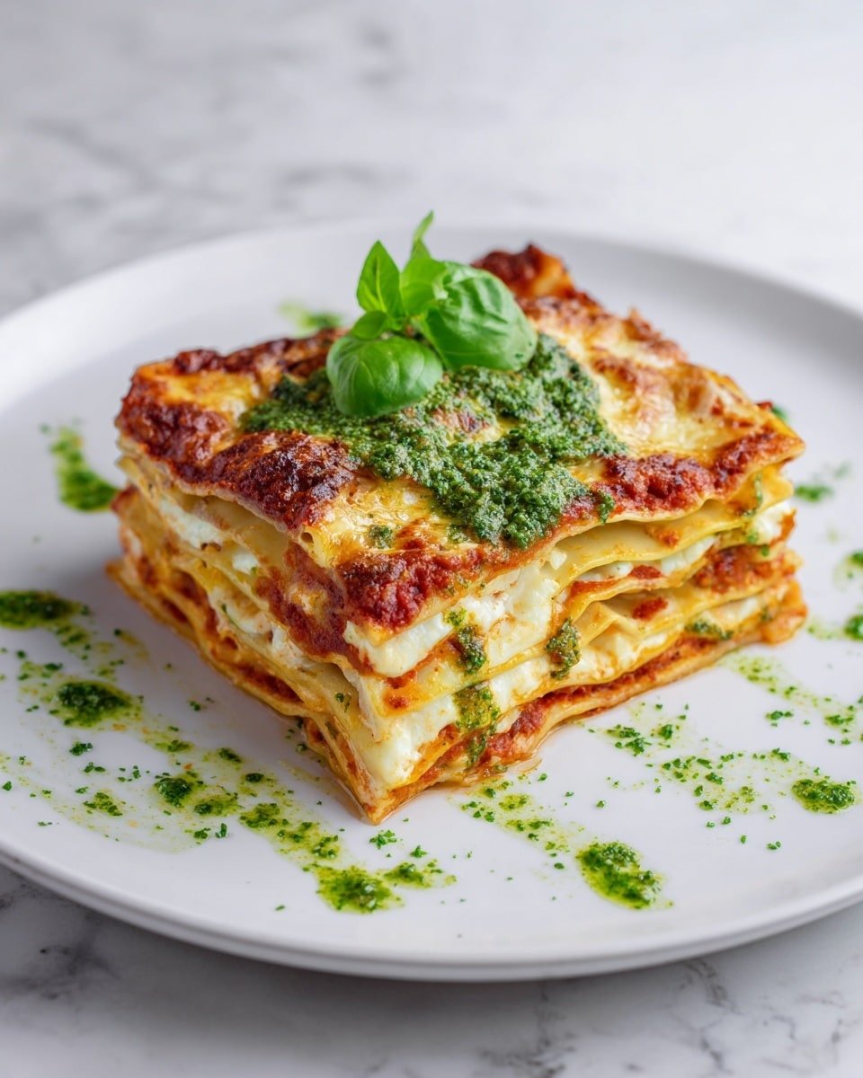 Vegan Mushroom Bolognese Lasagna with Tofu Ricotta Recipe - Recipe Image — Vegan Mushroom Bolognese Lasagna with Tofu Ricotta, vegan lasagna recipe, plant-based mushroom lasagna, dairy-free vegan lasagna, hearty vegan lasagna dinner