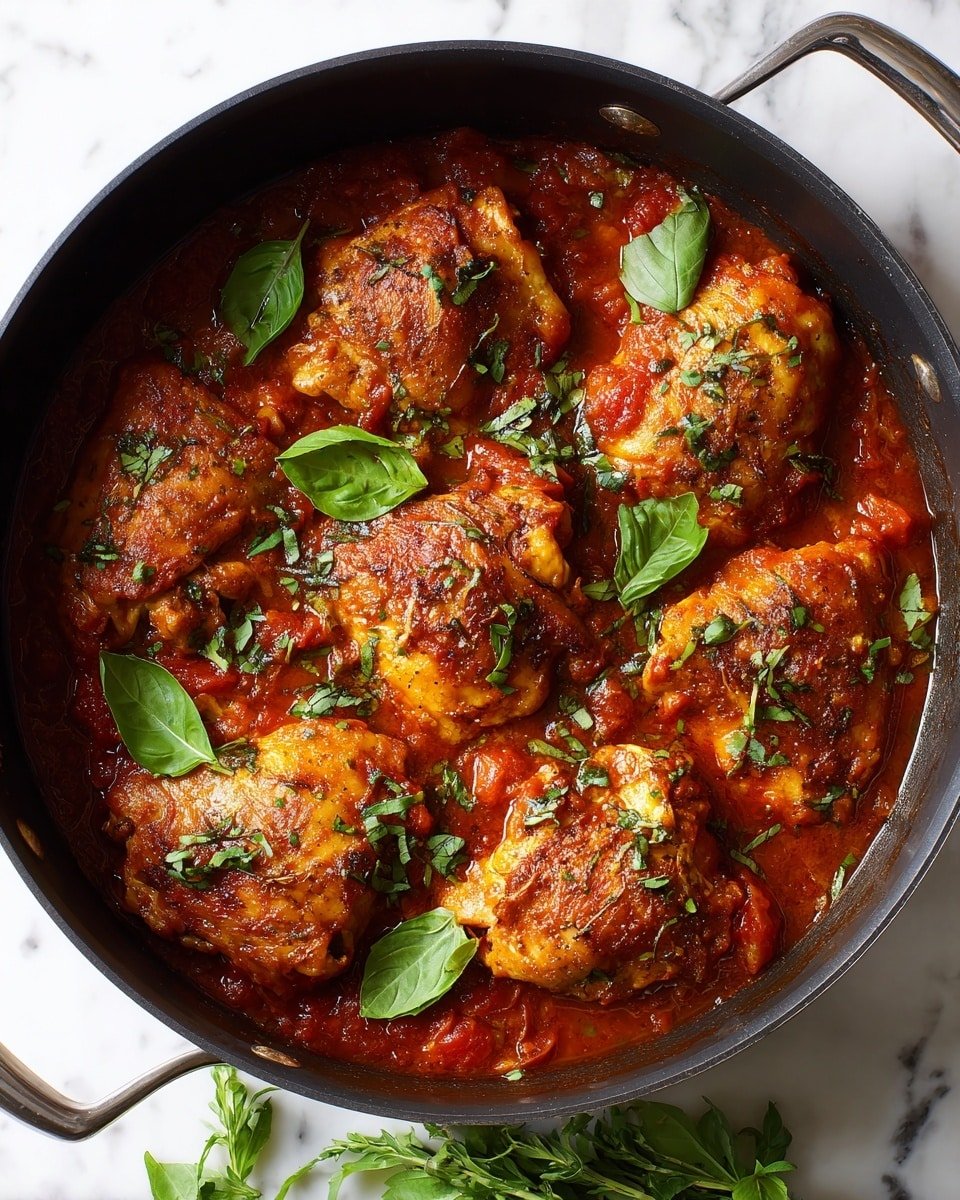 Keto Chicken Cacciatore Recipe - Recipe Image — Keto Chicken Cacciatore, keto Italian chicken, low-carb chicken dinner, keto-friendly hunter style chicken, easy keto chicken recipes