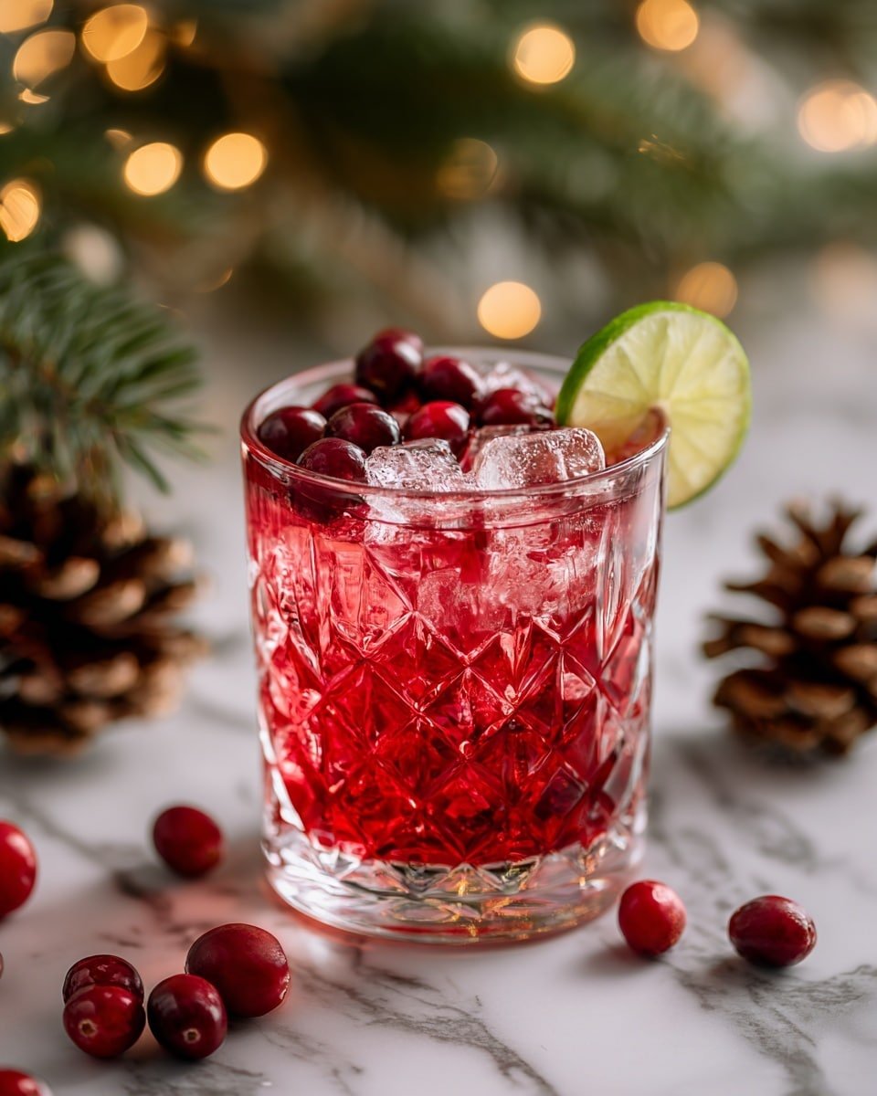 Cranberry Gin Fizz Recipe - Recipe Image — Cranberry Gin Fizz, cranberry gin cocktail, festive gin drinks, easy cranberry cocktail, refreshing gin fizz