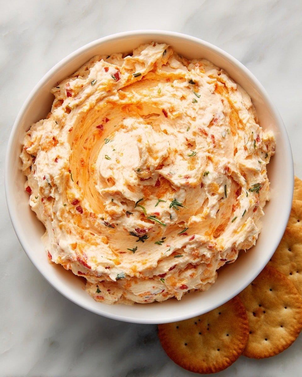 Cranberry Jalapeño Cream Cheese Dip Recipe - Recipe Image — Cranberry Jalapeño Cream Cheese Dip, festive appetizer dips, spicy cranberry dip, holiday party dips, easy cream cheese dip