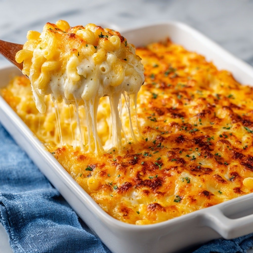 Cheesy Funeral Potatoes Recipe - Recipe Image — Cheesy Funeral Potatoes, cheesy casserole, comfort food recipes, party potluck dishes, baked potato casserole