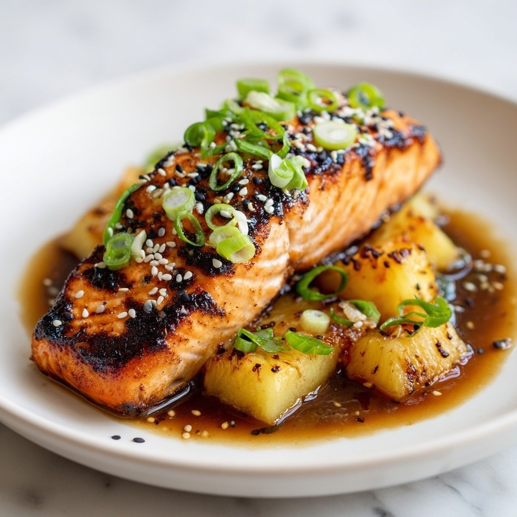 Pan-Seared Mahi Mahi with Pineapple Teriyaki Glaze Recipe - Recipe Image — Pan-Seared Mahi Mahi with Pineapple Teriyaki Glaze, mahi mahi pineapple teriyaki, tropical seafood recipes, easy fish dinner ideas, healthy seafood recipes