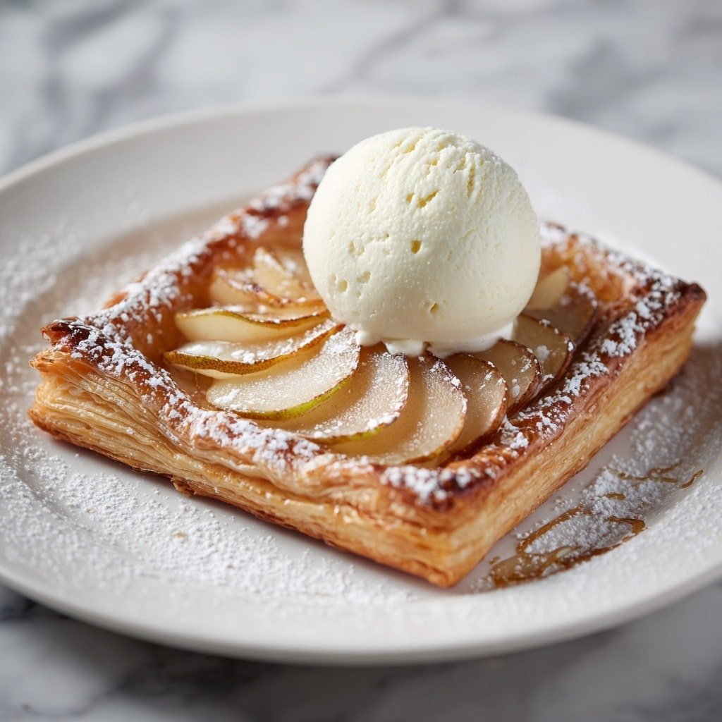 Upside Down Apple Tarts Recipe - Recipe Image — Upside Down Apple Tarts, caramel apple tart, fall dessert recipes, easy apple tart, flaky pastry apple tart