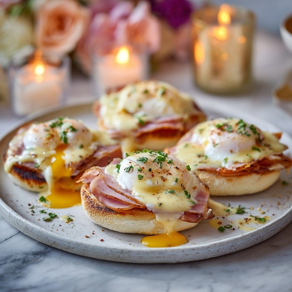 Eggs Benedict Recipe - Recipe Image — Eggs Benedict,